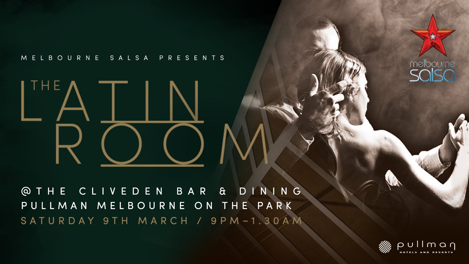 The Latin Room at the Pullman March 2023 Melbourne Salsa