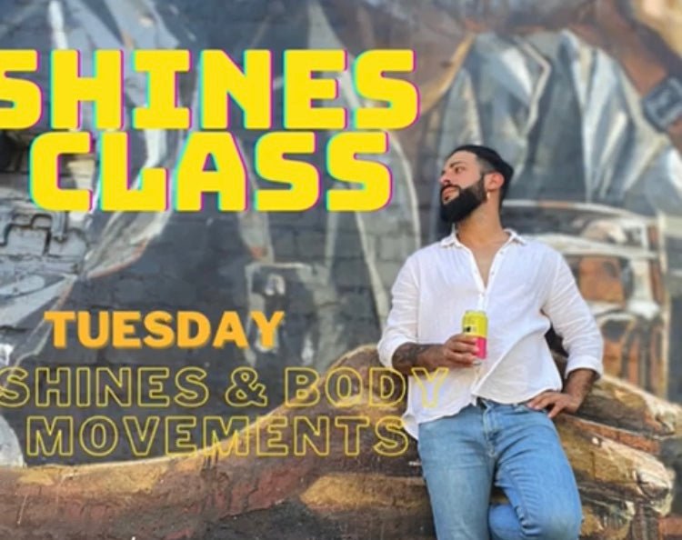Shines & Body Movement Open LevelClass Pass Melbourne Salsa